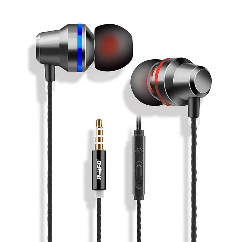 HiFi наушники в ухо fone de ouvido Бас Металл DJ MP3 гарнитура auriculares audifonos стерео для Xiaomi 6 8