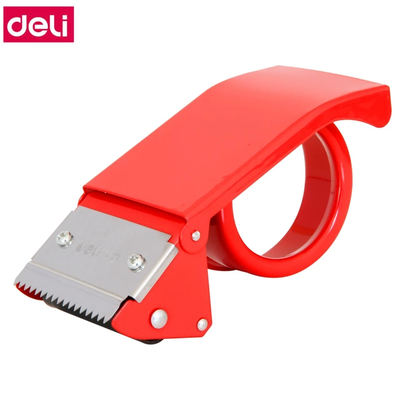 Deli 823/824 металлическая ручная Лента Резак для скотча Диспенсер Для макс. 60 мм ленты