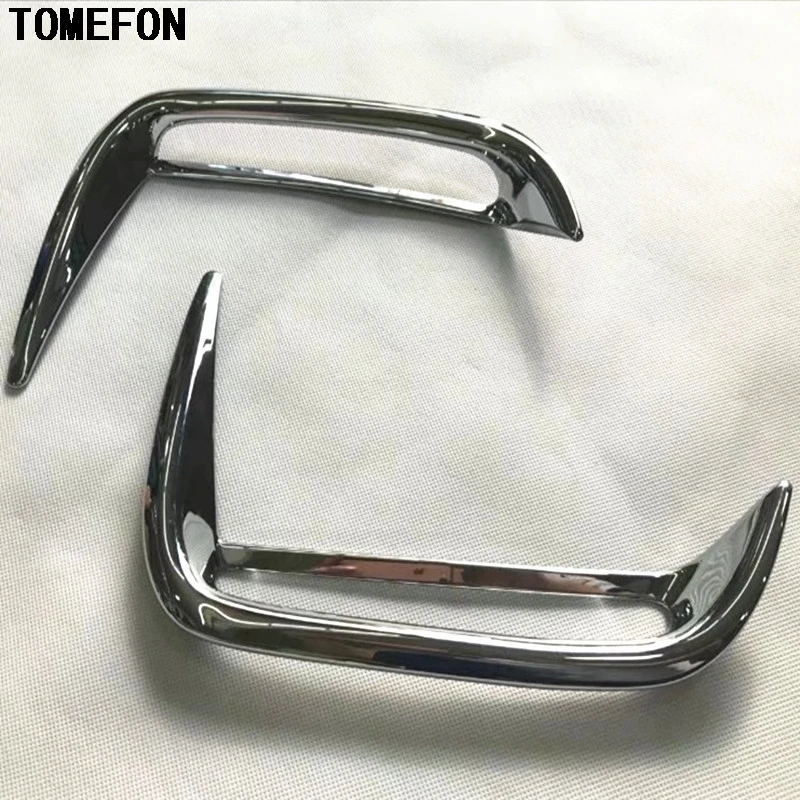 

TOMEFON 2pcs Car Styling For Honda Freed 2017 ABS Chrome Rear Fog Light cover Trim