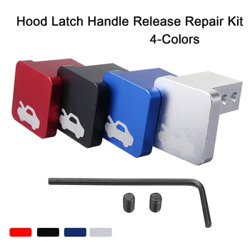 

for Honda for Civic for CR-V 1996-2005 Hood Latch Handle Release Aluminum Repair Kit tool PF900