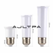 65 мм 95 мм 120 мм E27 к E27 удлинить переходник для лампового цоколя светодиодный свет база E27-E27 удлинитель лампы гнездо удлинитель держатель лампы