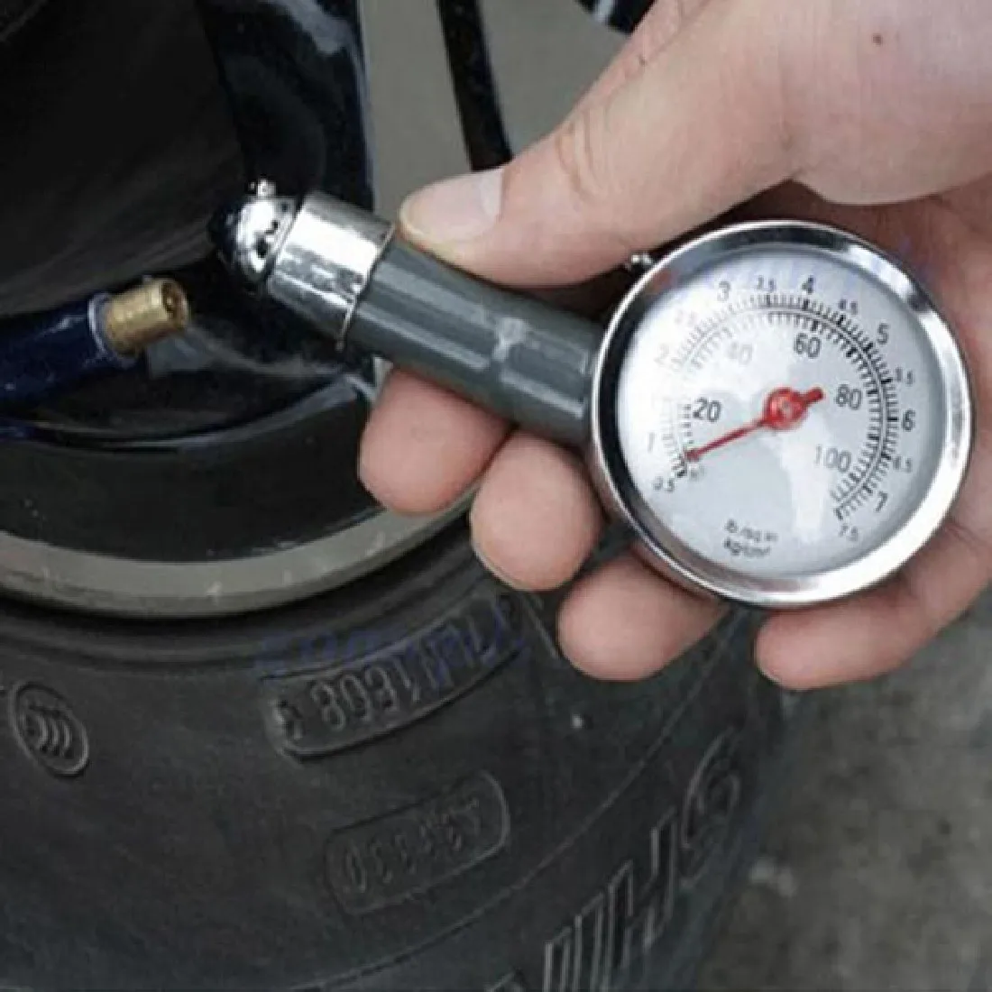 

New Metal Car Tire Pressure Gauge AUTO Air Pressure Meter Tester Giagnostic Tool Second Hand Car Repair Test High Precision