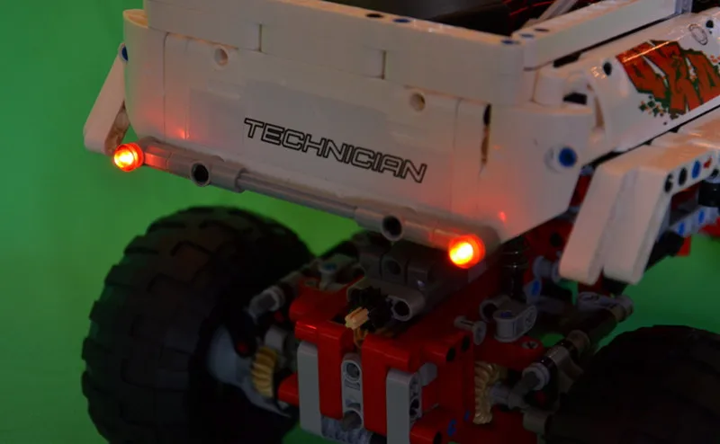 Светодиодный светильник для серии Technic 9398 и 20014 гусеничные транспортные средства