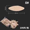 100PCS No. 0#10 # 20# Assorted Wood Biscuits For Tenon Machine Woodworking Biscuit Jointer ► Photo 2/4