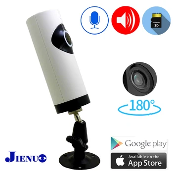 

Panoramic Ip Camera Wifi Wide Angle180 Degree Two-Way Voice CCTV Security Surveillance Wireless Audio Infrared Home Camera IPcam