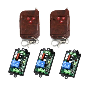 

220V 110V 1CH(channel) 10A Free Shipping Wireless Remote Switch Learning code 315Mhz/433Mhz optional 4268