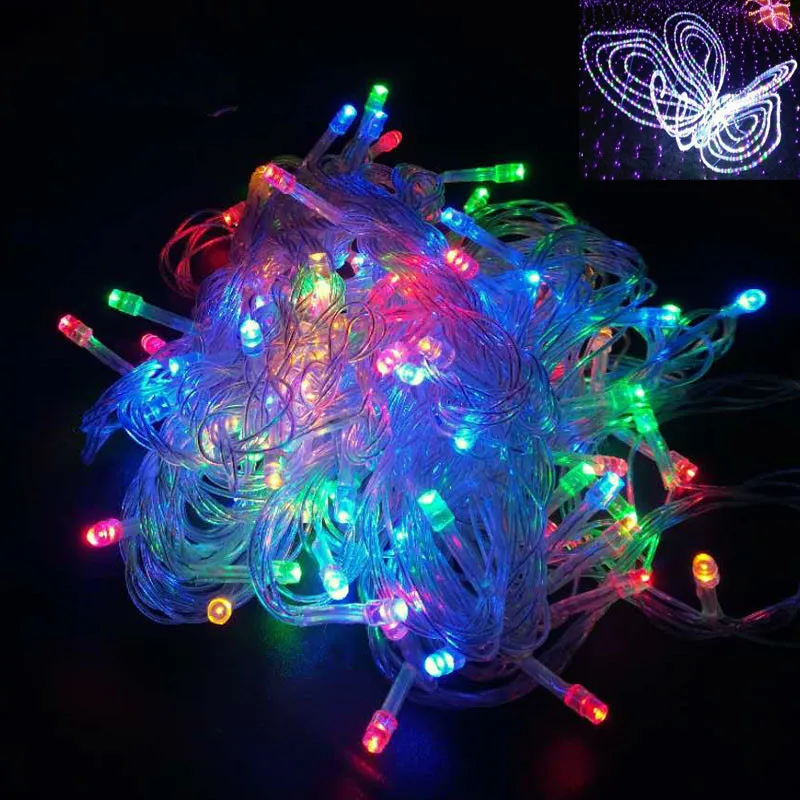 

LED String Light 10M Colorful Waterproof 220V 100 LED Holiday Decor Strip Lighting Christmas Tree Party Garland New Year