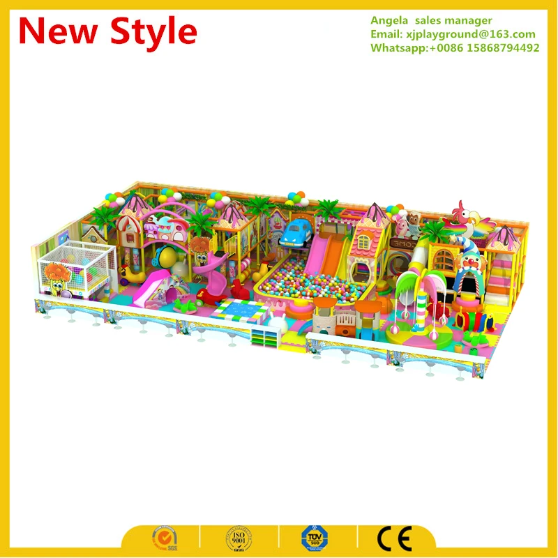 Indoor playground type and soft material for mall | Спорт и развлечения
