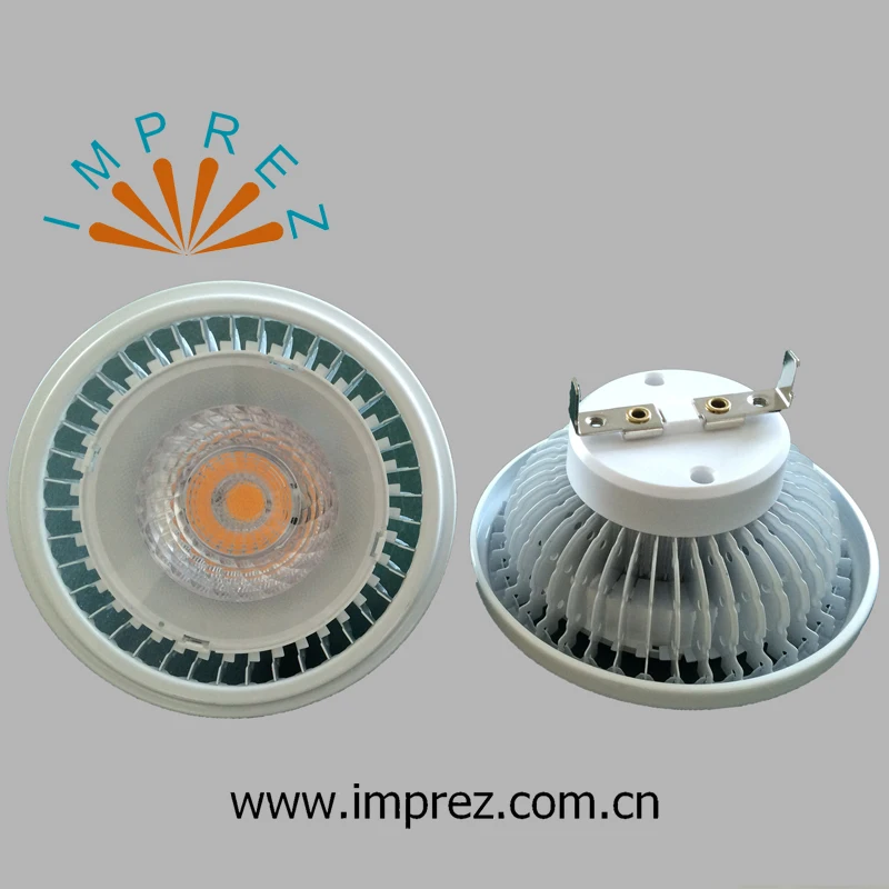 

Imprez 15W LED COB Bulb lamps GU10 QR111 ES111 AR111 G53 CE&ROHS 15W LED COB AR111 Bulb Spotlight Free shipping