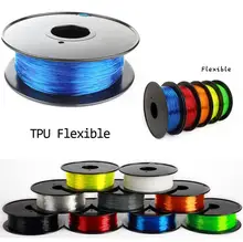 Filamento flexível da elasticidade do filamento do filamento do tpu 3d do filamento do plástico de 1.75mm tpu filamento da impressora do filamento 3d imprimora 3d 1.75mm tpu