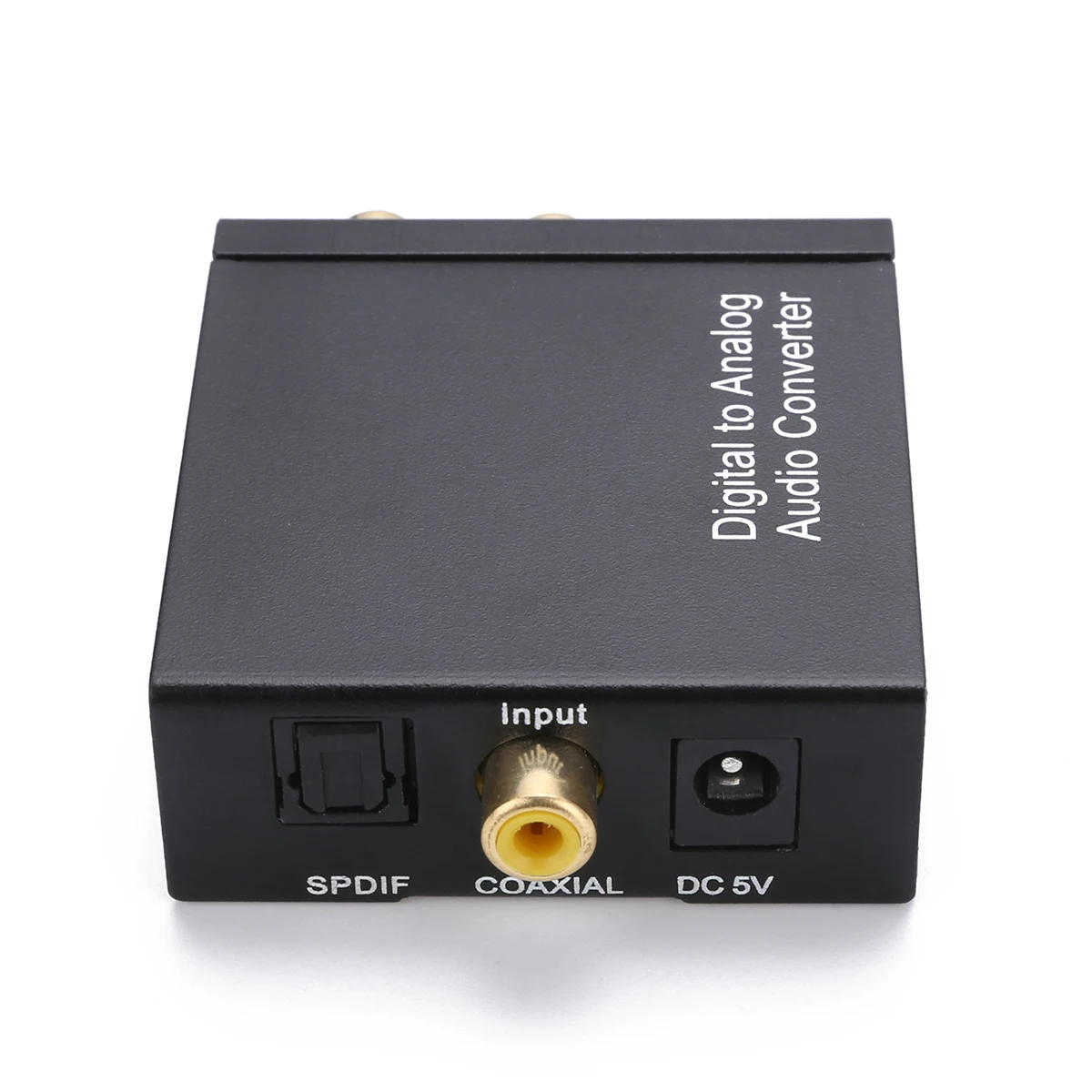 New Arrival Optical Coaxial Toslink Digital to Analog Audio Converter Adapter RCA With 3.5mm Jack Kits Mayitr