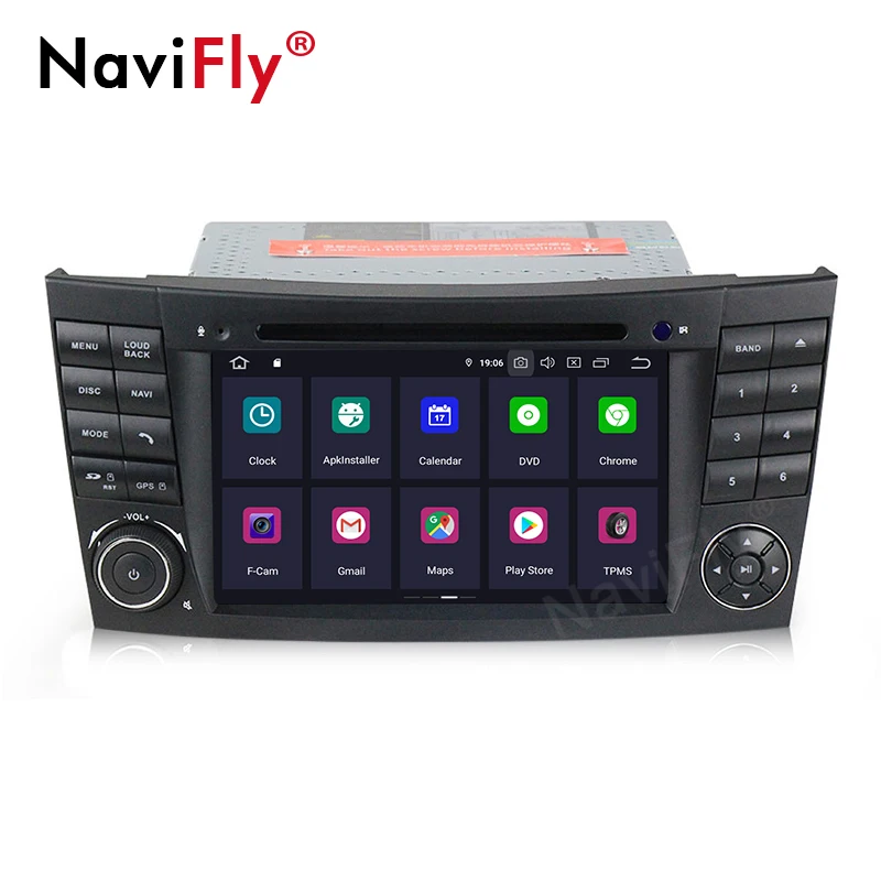 Cheap Android 9.0 IPS DSP Car dvd radio Multimedia Player For Mercedes Benz E-class w211 E200 E220 E300 E350 E240 E270 E280 W219 W209 2