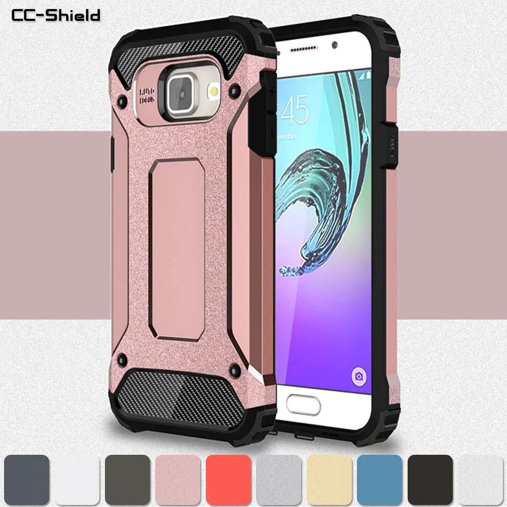 Бронированный чехол для Samsung Galaxy A3 2016 A310 Duos SM-A310F/DS A310F/DS бампер A 3 310 SM-A310 | Мобильные
