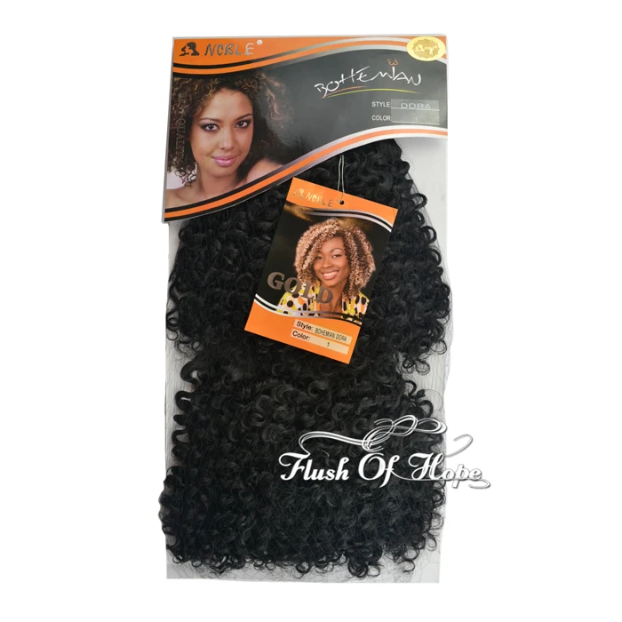 2 Packs Lot Noble Gold Bohemian Dora Synthetic Hair Extensions