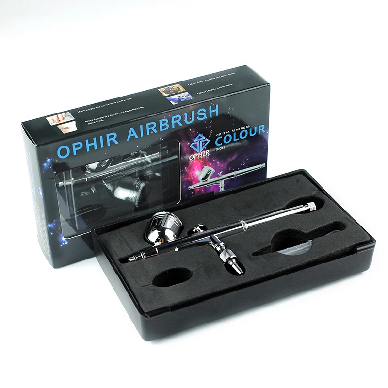 Комплект временного тату компрессора OPHIR Airbrush с разветвителем для краски тела и