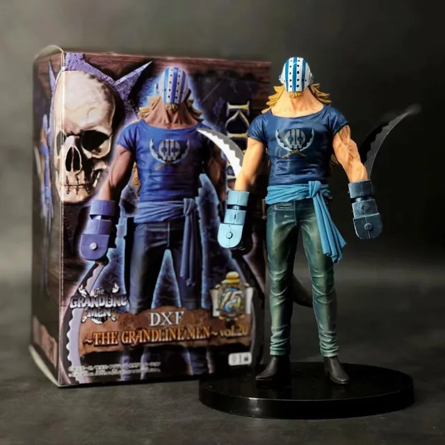 Cheap One Piece Killer Action Figure 1/8 scale painted figure DXF The Grand Line Men Vol.20 Killer PVC figure Toy Anime