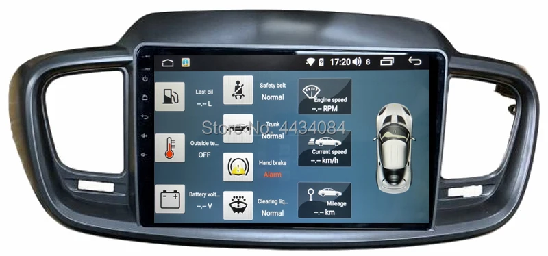 Ouchuangbo Kia Sorento right driving_5