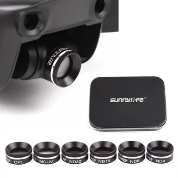 

NEW Filter For DJI MAVIC Air 6pcs Lens Filters UV CPL ND4 ND8 ND16 ND32 Filter Kit for MAVIC Air Drone Camera Accessories