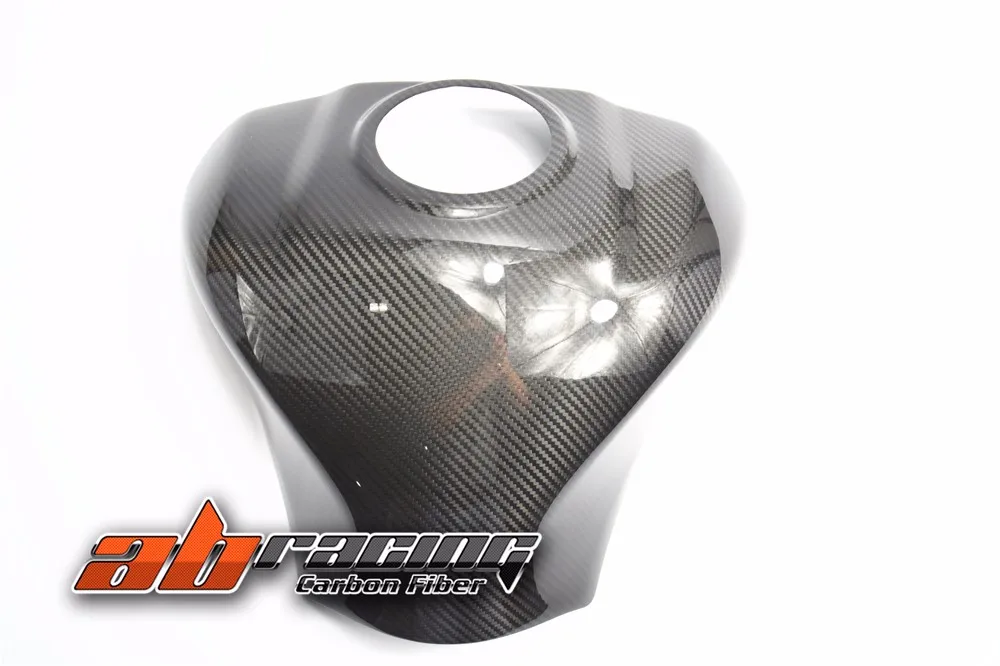 Баковая газовая топливная Крышка для Kawasaki ZX10R полностью из углеродного волокна, твил