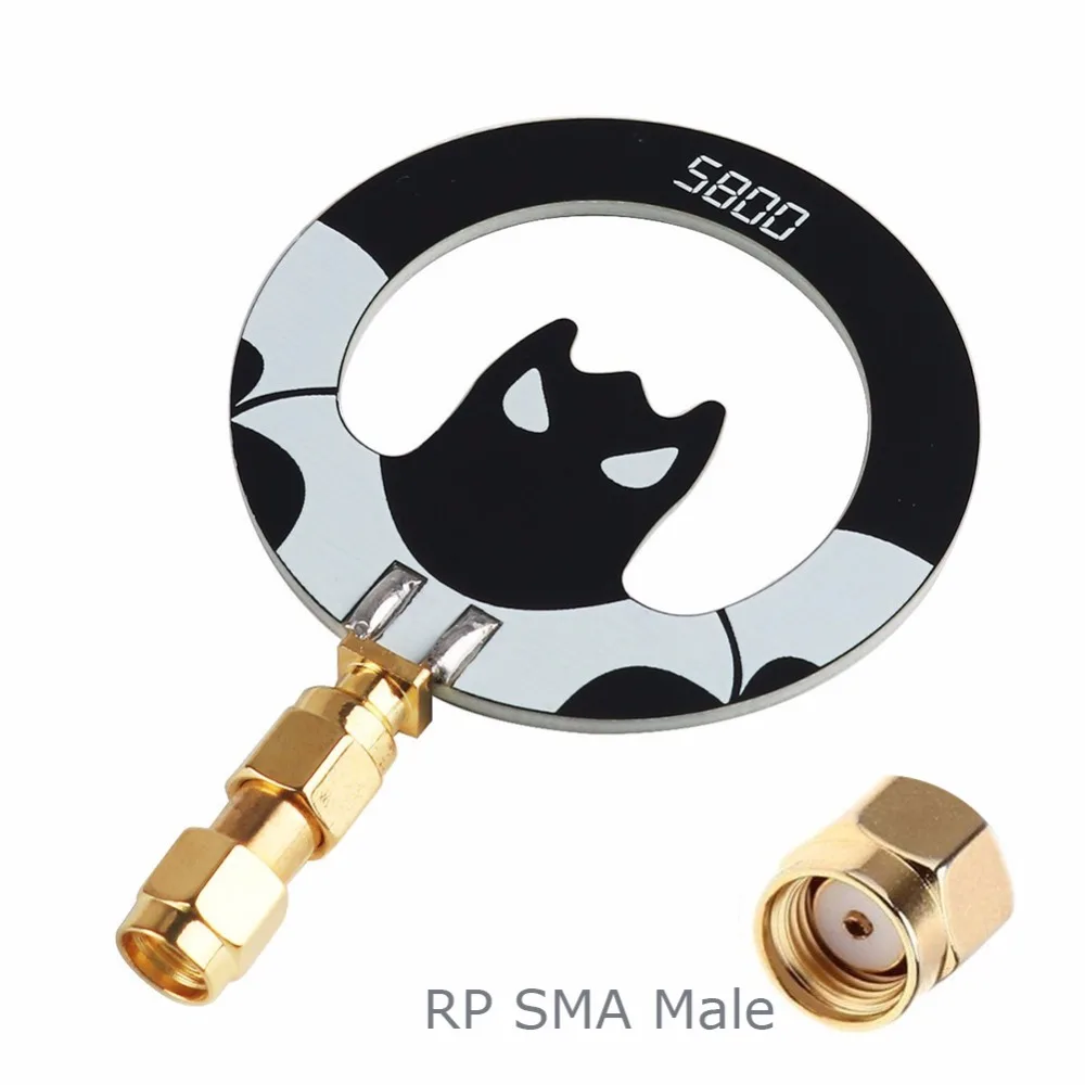 DR2527 5.8G FPV Antenna Panel Bat 5dbi Gain 