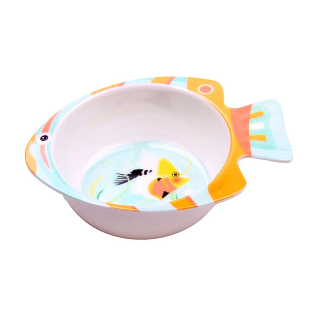 Детская чаша с изображением рыбы, милое Кормление новорожденных, миски, посуда для еды, детское мыло пищевое набор столовых предметов
