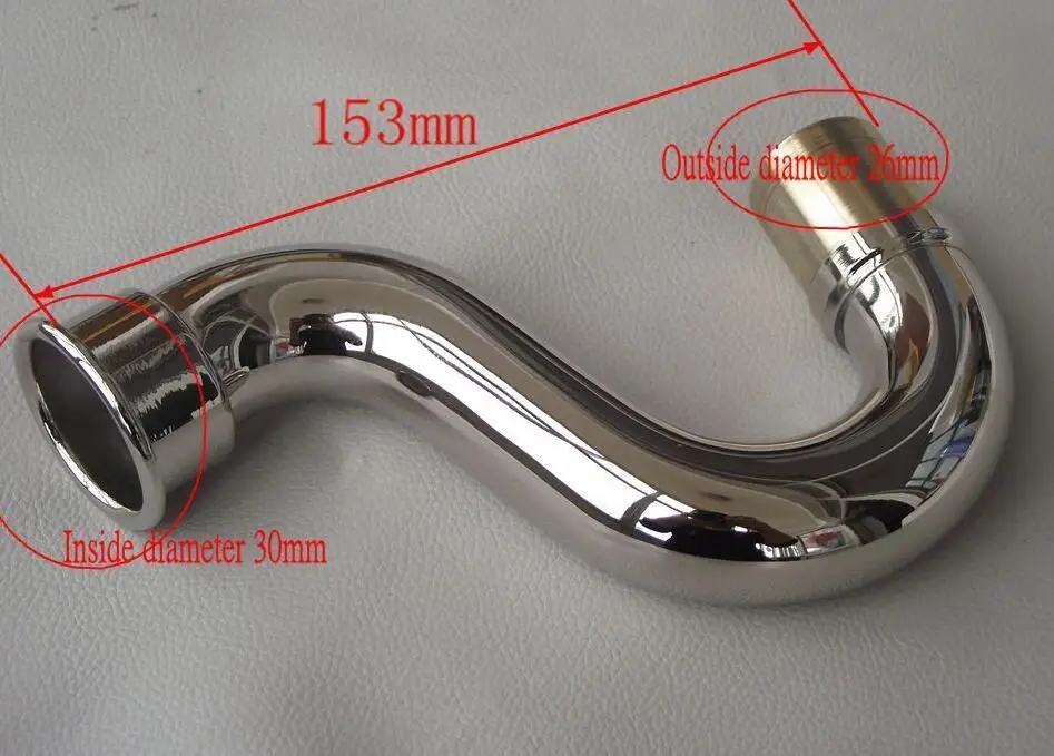 6pcs Bass clarinet neck for repairing workshop clarinet parts Nickel plating 6pcs Bass clarinet neck for repairing workshop clarinet parts Nickel plating