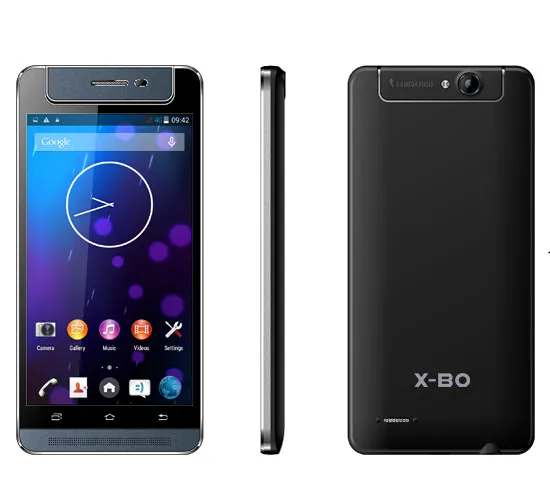 WCDMA 5 0 дюймов дешевые X-BO V5 Android телефон MTK6572 крутой мобильный MP3 FM Bluetooth Русский