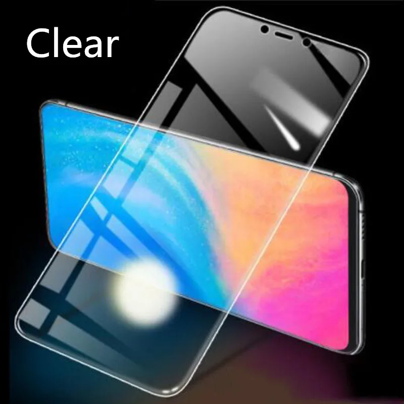 Полное покрытие из закаленного стекла для Xiaomi redmi 6 redmi 6 Защита экрана для redmi 6A глобальная версия redmi 6A Защитная стеклянная пленка - Цвет: Clear