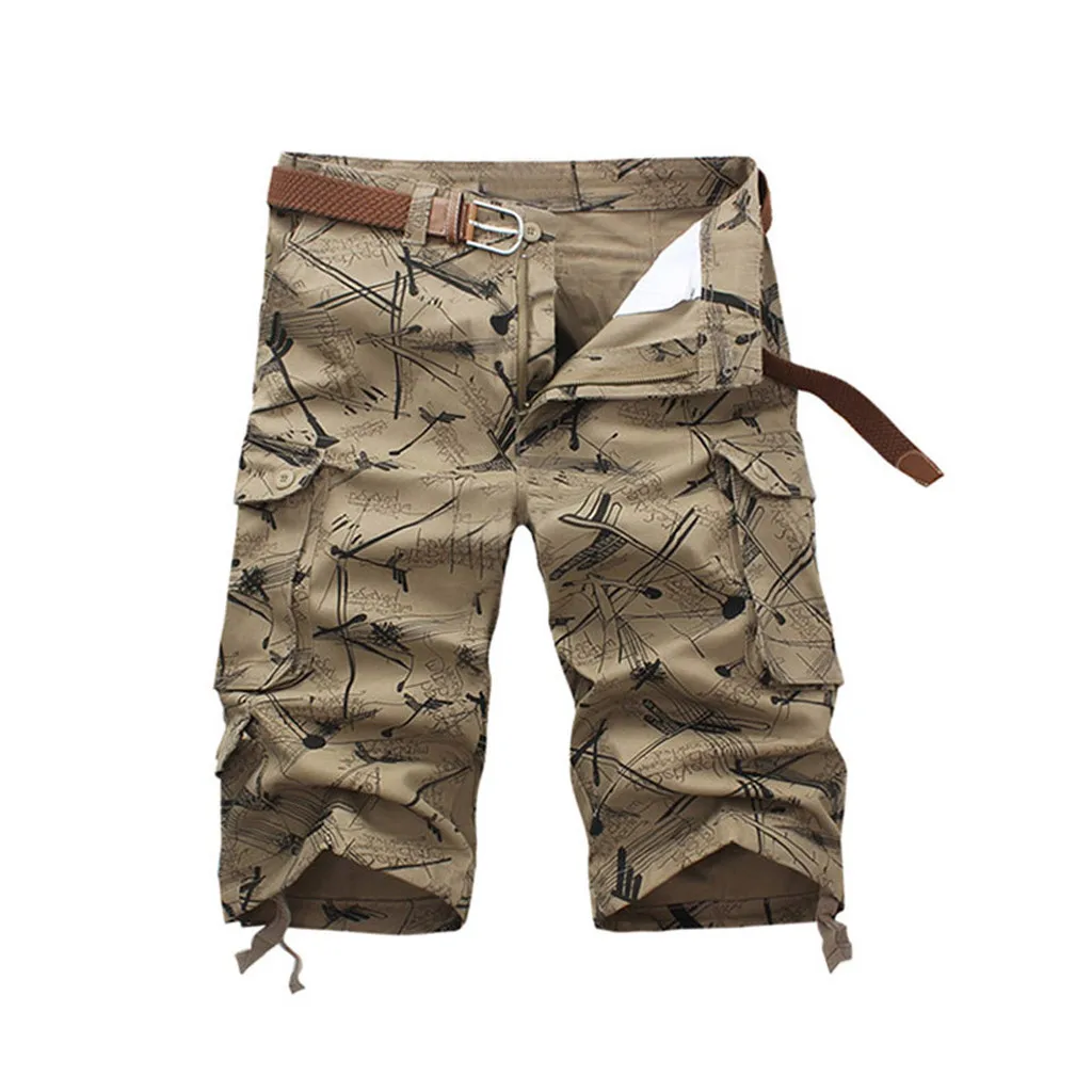 Бренд, модный мужской однотонный комбинезон с пуговицами и карманами, ветронепроницаемый комбинезон, шорты, штаны, Повседневная Уличная одежда высокого качества