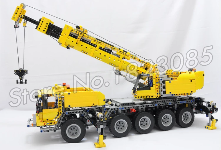 2606pcs Technic Mobile Crane MK II Building Kit 3D Model Blocks - Compatible with LEGO - Teenager Toys Bricks Set Machine image 4