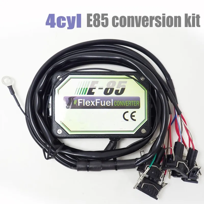 Directo de fábrica 3CYL 4CYL E85 Kit de conversión de etanol kit de modificación de gasolina de coche E85 para EV1, EV6, Delphi - 2