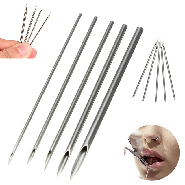 10/20PCS Mixed 12/14/16/18/20G Piercing Needles Sterile Disposable Body