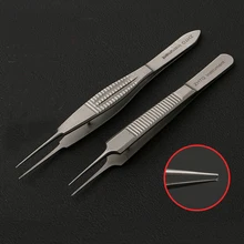 Tiangong plastic eyelid tweezers double eyelid surgery tool tooth / toothless fat tweezers plastic stainless steel equipment