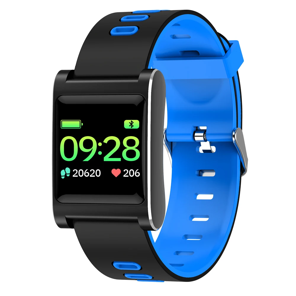 

696 2018 K88 Plus Smart Wristband Blood Pressure Bracelet Color Display IP68 Waterproof Fitness Tracker Band for Android IOS