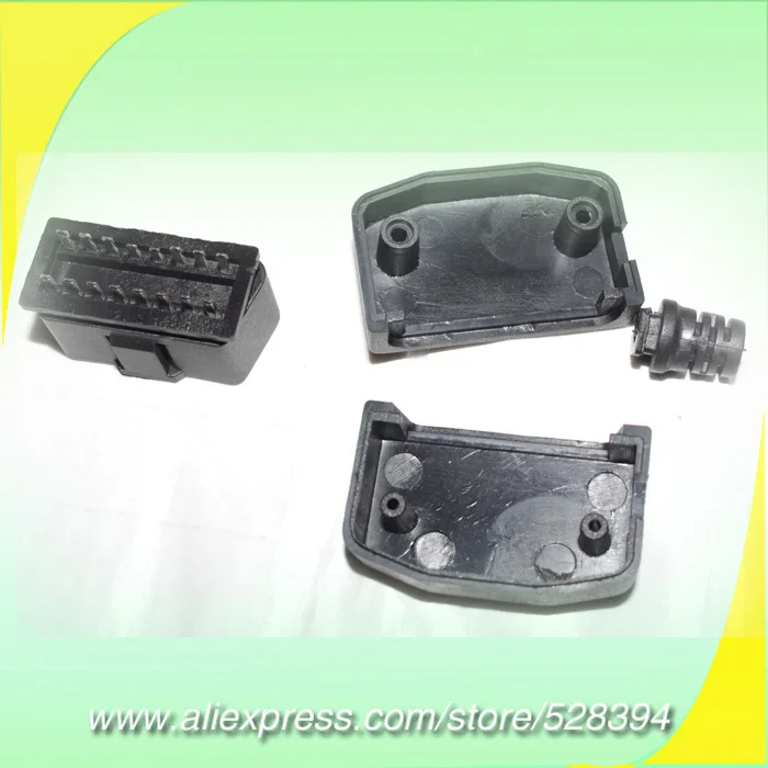 Скидка 25%! Оптовая продажа OBD OBDII 16 контактные obd соединители OBD2 контактный