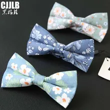 2 шт., британский стиль, галстук-бабочка, цветочный узор, мужской галстук-бабочка, хлопковый галстук, бабочка, деловые строгие галстуки, Свадебная вечеринка, Gravata