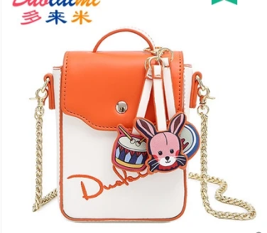 

Princess sweet lolita bag Summer fashion and casual tide Korean plate collision chain slant bag shoulder bag women DLM018
