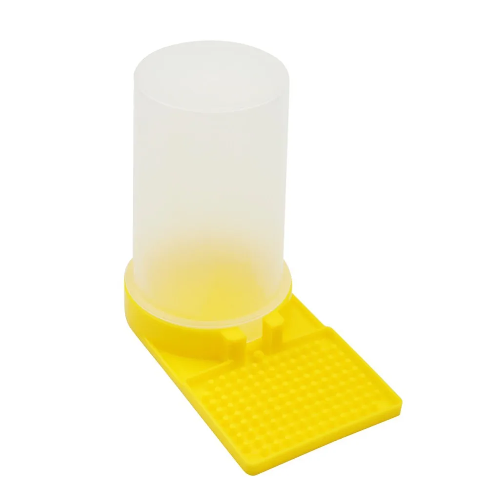 1pcs Feeders for Bees Plastic Watering Feeding Feed Waterer Bottles Cups Box Beekeeping Beehive Tools Agriculture Equipment