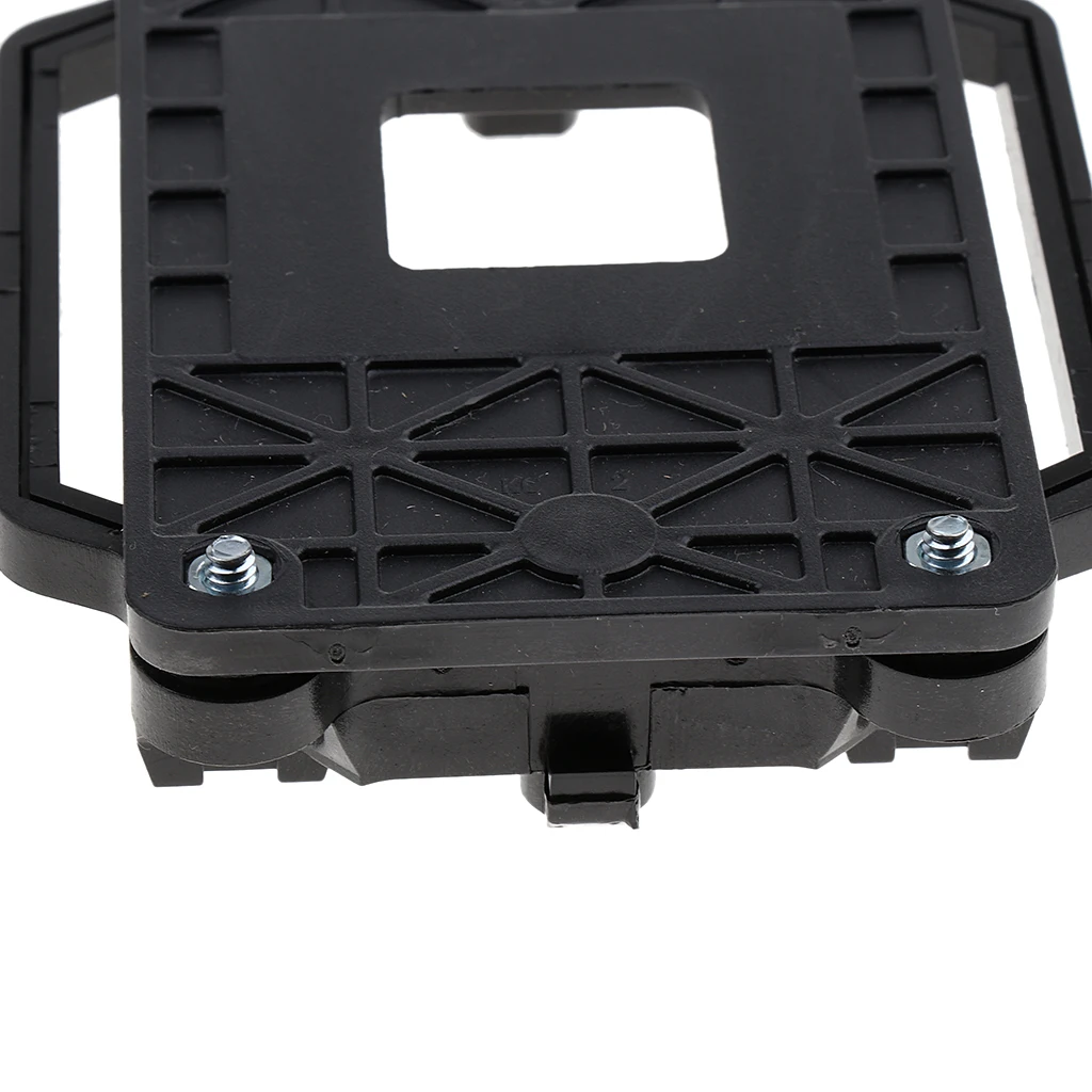 Black CPU Cooling Fan Bracket Base Stand for AM2 AM3 Socket with Back Plate