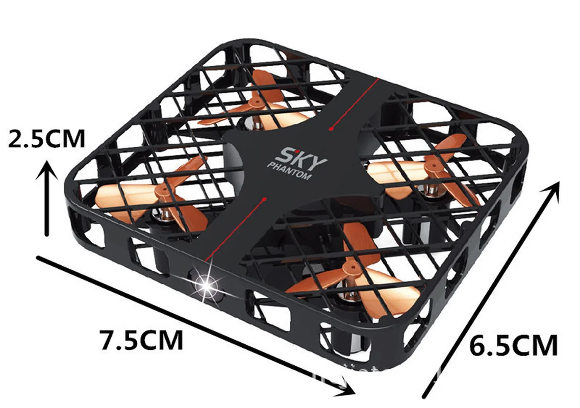 Mini RC Quadcopter Radio Control 6 Axis Gyro 2.4G Sky Phantom RC Drone Wireless Remote Control Aircraft 3D-flip Headless Mode