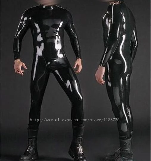 Latex suit men