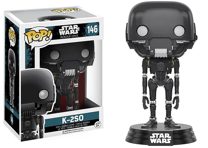 

FUNKO POP Official Star Wars: Rogue One - K-2SO Vinyl Figure Collectible Toy with Original box