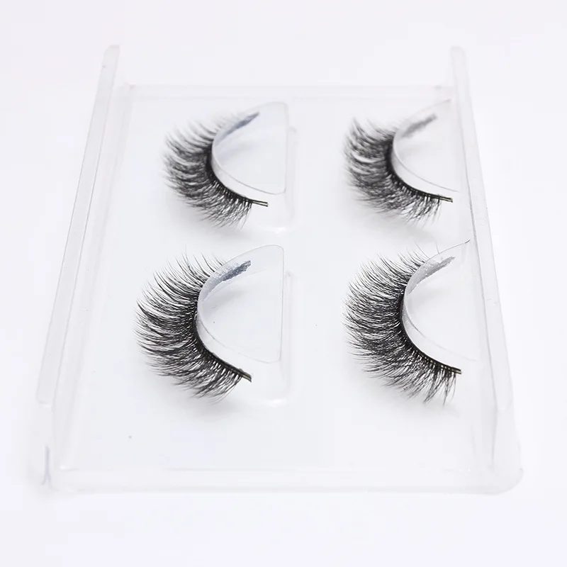 DOCOCER 2 пары natural накладные ресницы eyelashes длинные Макияж 3d Искусственные ресницы для красоты 759