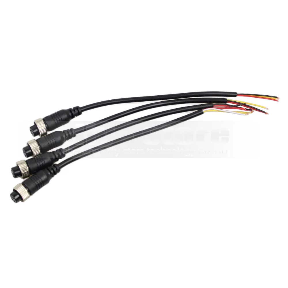DIYKIT автомобильный автобус RV мобильный HD 4CH DVR видео/аудио рекордер с