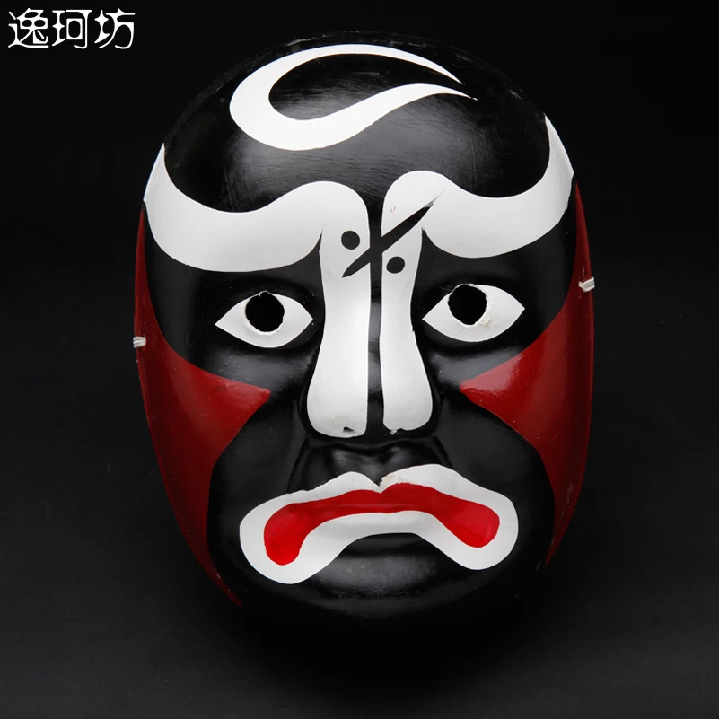 Chinese style peking opera gypsum mask beijing opera mask malein Party