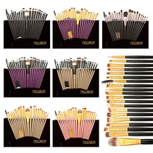 20pcs Professional Powder Blush Foundation Eyeshadow Eyeliner Lip Brush Kit Beauty Makeup Brushes Set Pincel Maquiagem