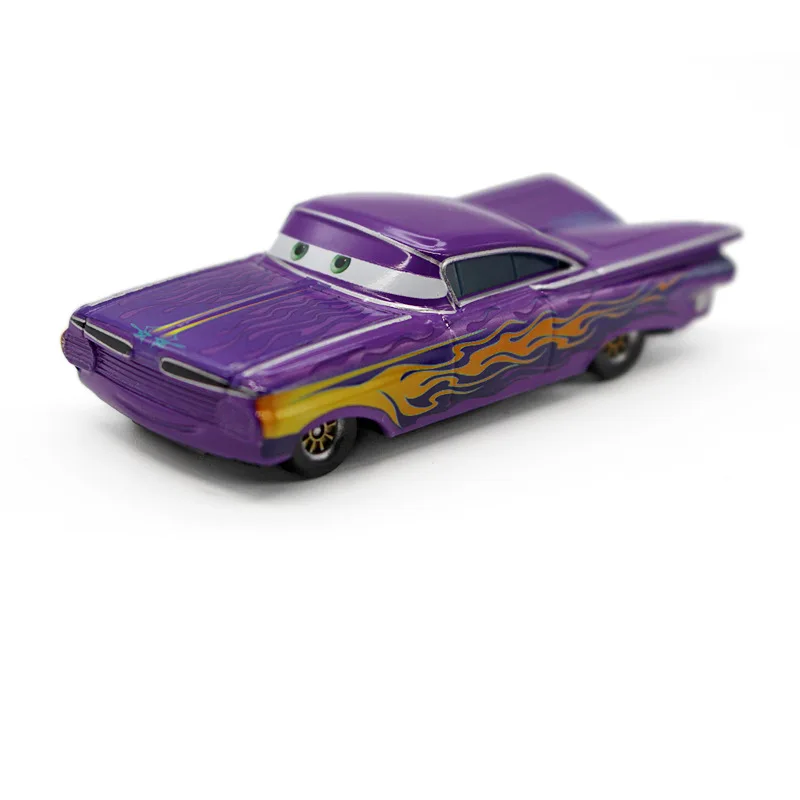 Disney Pixar Cars 2 3 Purple Реймон Литье металла игрушка сплава Модель автомобиля для детей 1:55 Свободные Фирменная новинка в наличии