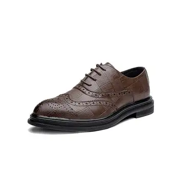 

Dress Shoes Men Brogues Summer Leather Designer Social Formal Elegant Office Shoes Men #MSW8118166