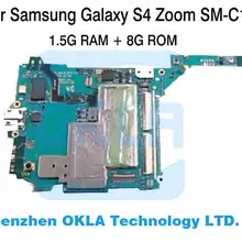 1 шт. для samsung Galaxy S4 Zoom C101 SM-C101 WCDMA 8 Гб Материнская плата замена от оригинального телефона