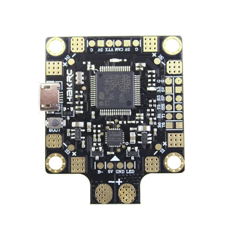 

HAKRC Betaflight F4 Flight Controller OSD Intergrated PDB 35 2-5S Blheli32 Bit Brushless ESC w/ LED For RC Models Multicopter